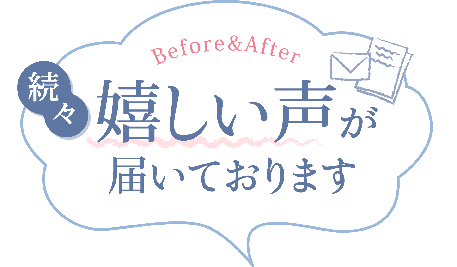 Before&After嬉しい声が届いております続々